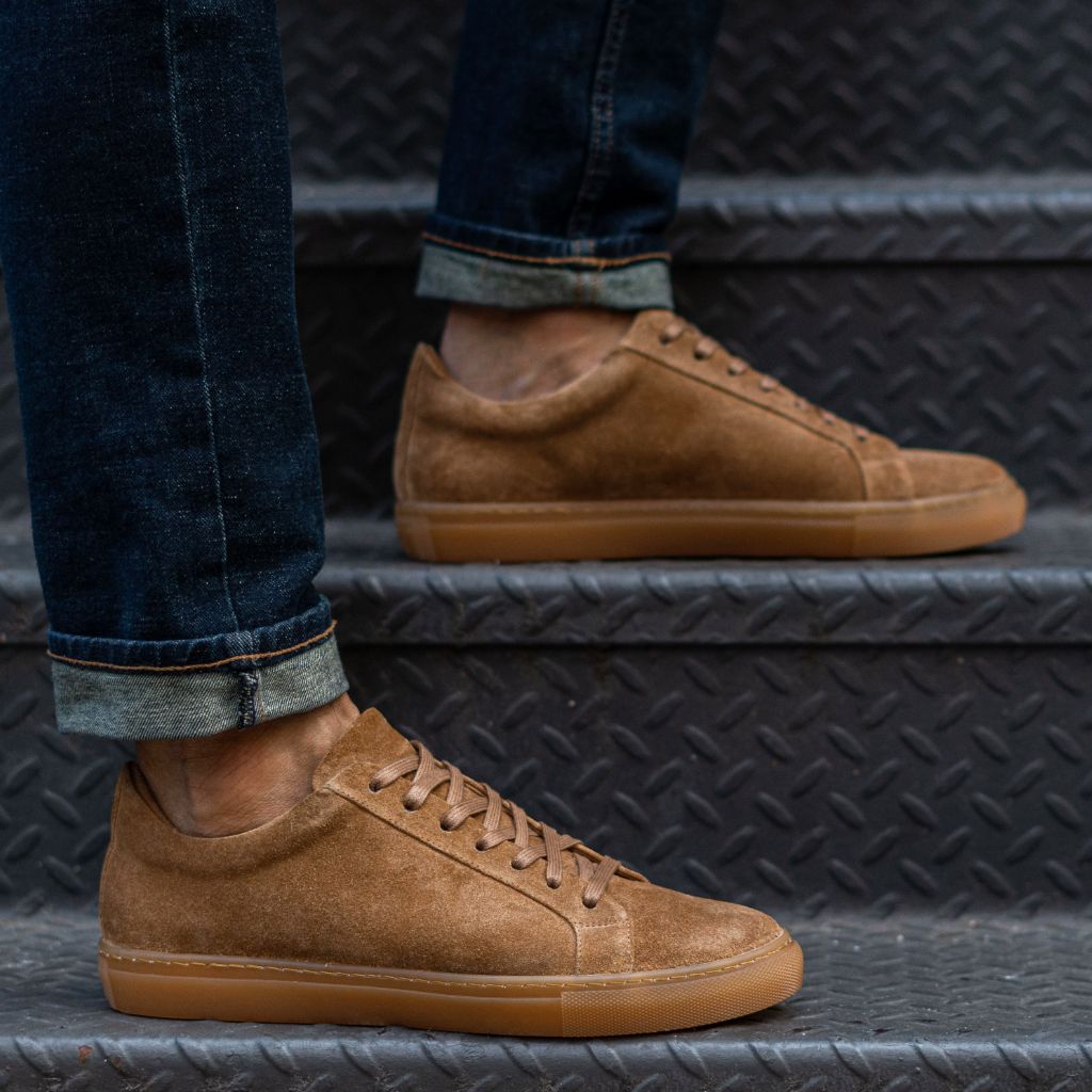 premier low top | camel