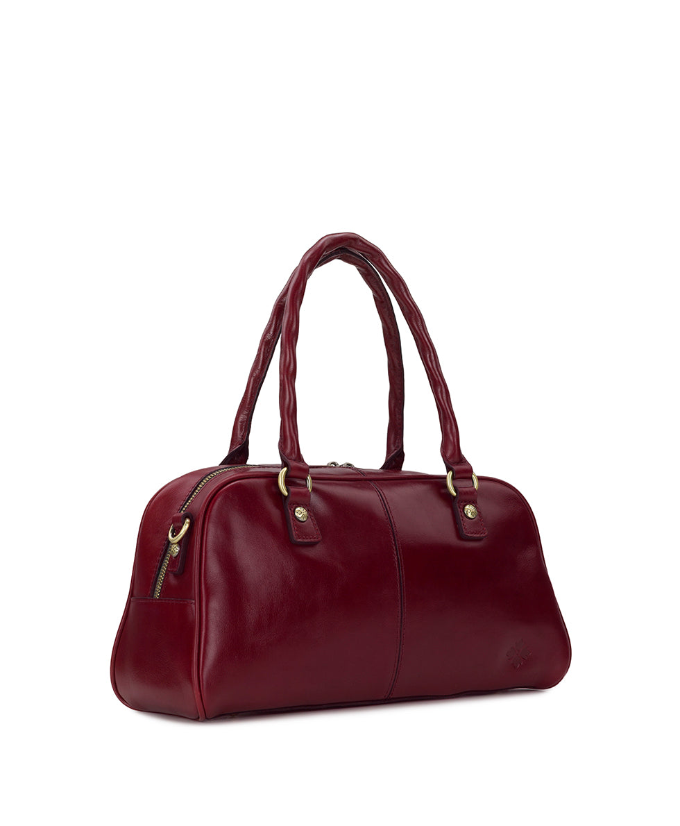 pomezia satchel crossbody vintage distressed leather