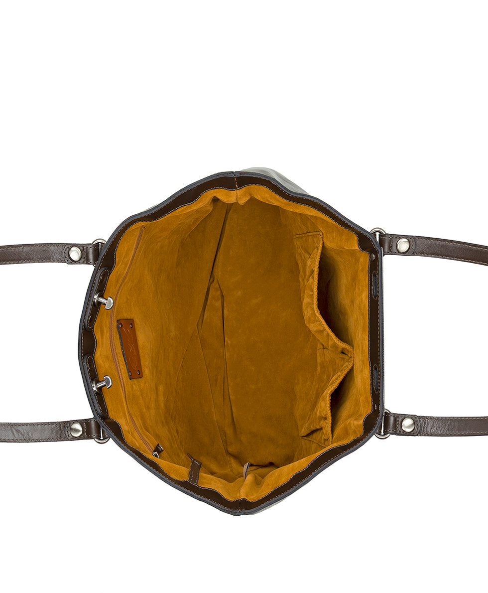 benvenuto tote vintage distressed leather