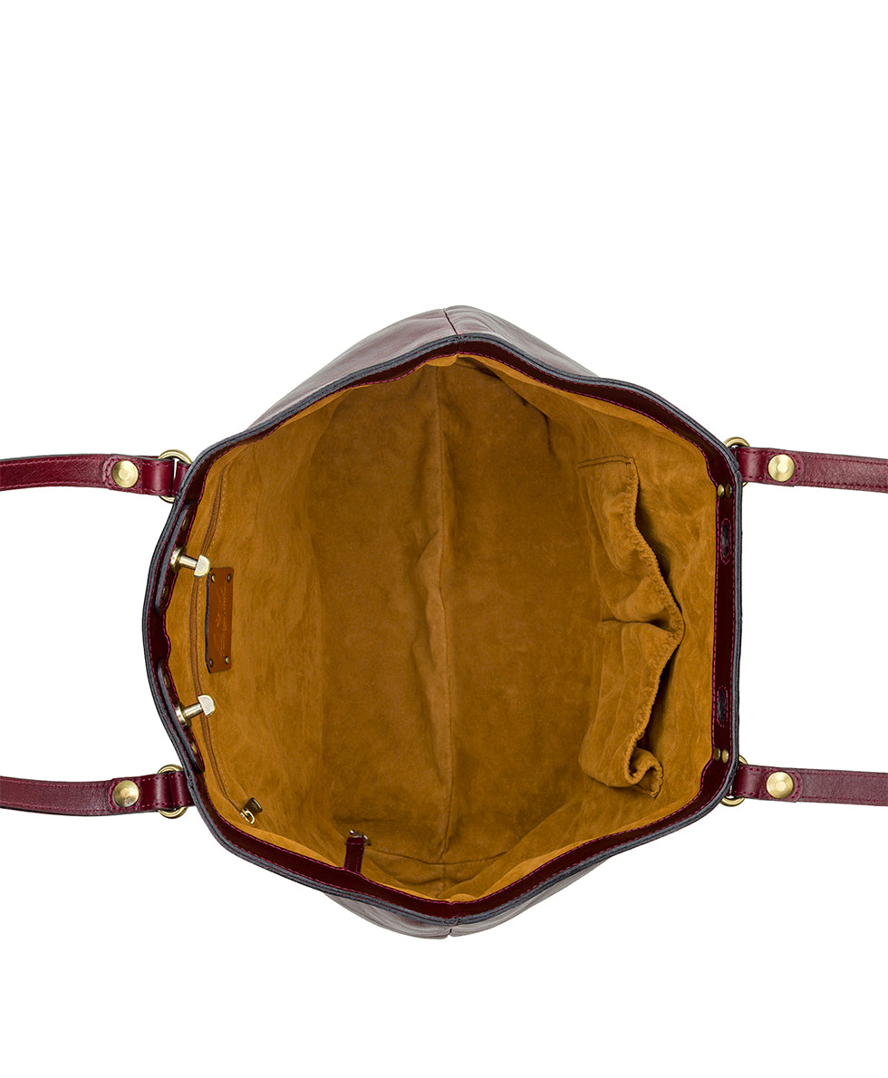 benvenuto tote vintage distressed leather