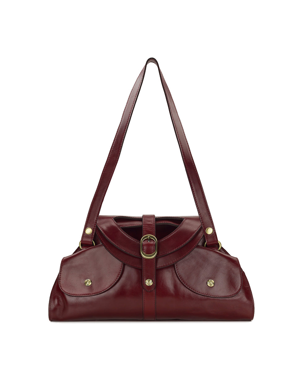milania convertible satchel vintage distressed leather
